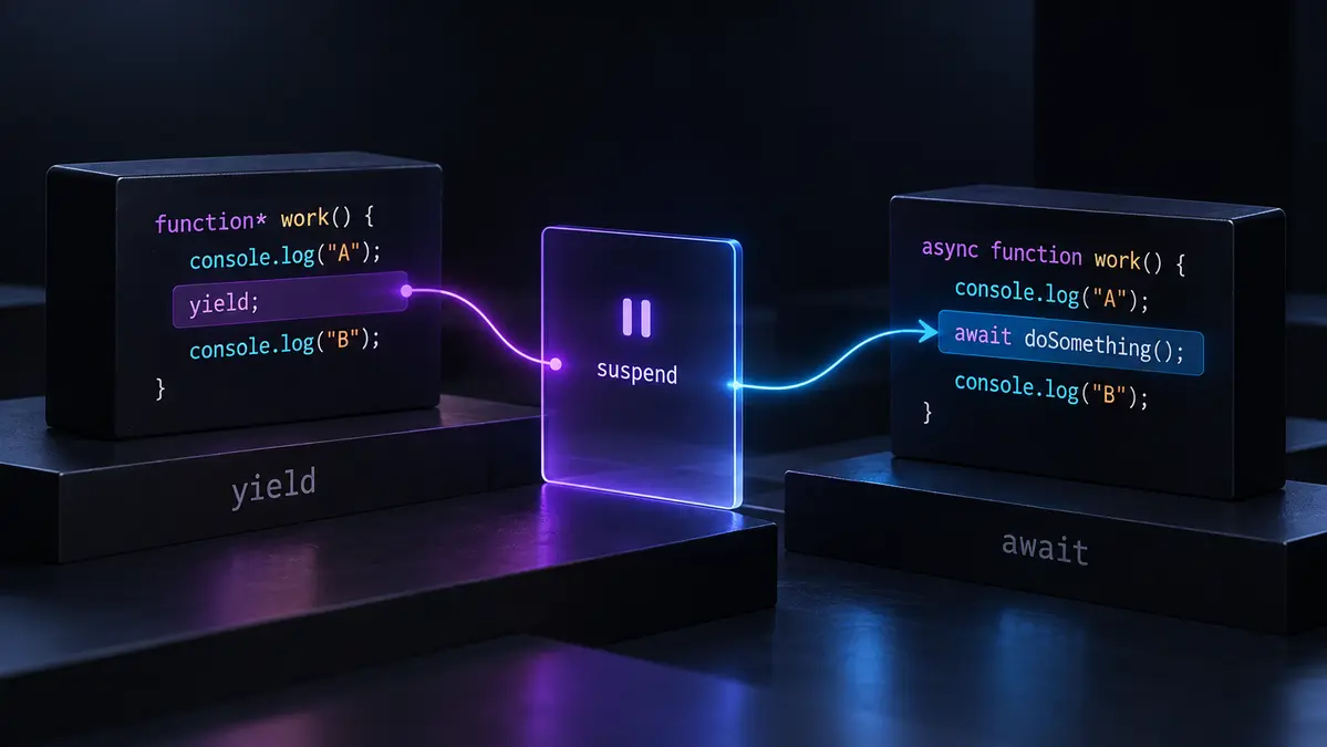 `async` Is Built on an Idea You Can See in `yield`