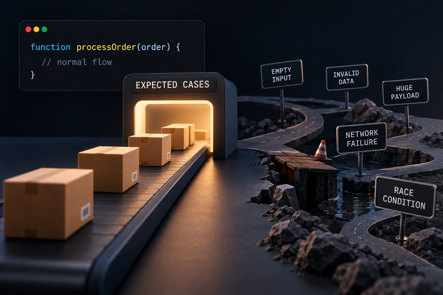 There Is No Such Thing as an Edge Case. Or is there?