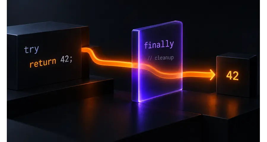 Why `finally` Runs Before `return` Takes Effect